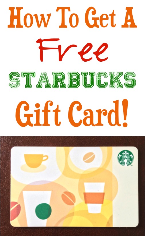 Free Starbucks Gift Card + Money Saving Tips! - Never ...