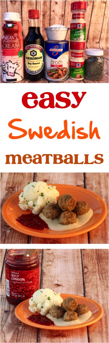 Easy Swedish Meatballs Recipe from NeverEndingJourneys.com