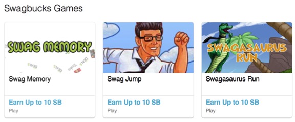 Play Swagbucks Games for SB Points
