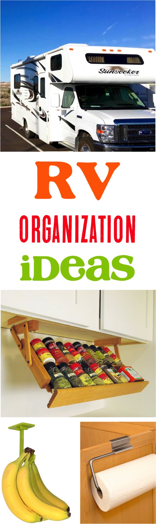75 Travel Trailer RV Organization Ideas » Homemade Heather