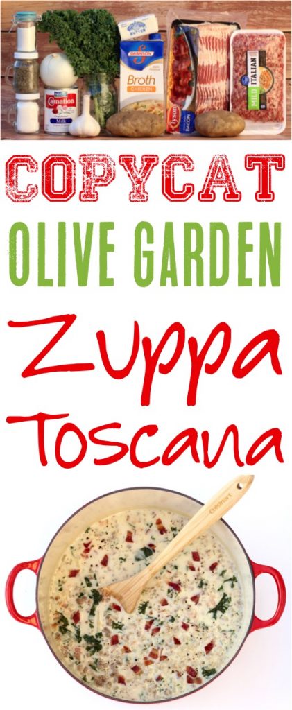 Zuppa Toscana Soup Recipe! {Olive Garden Copycat} - Never Ending Journeys