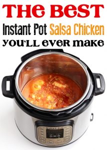 Easy Instant Pot Salsa Chicken Recipe! (5 Ingredients) - Never Ending ...