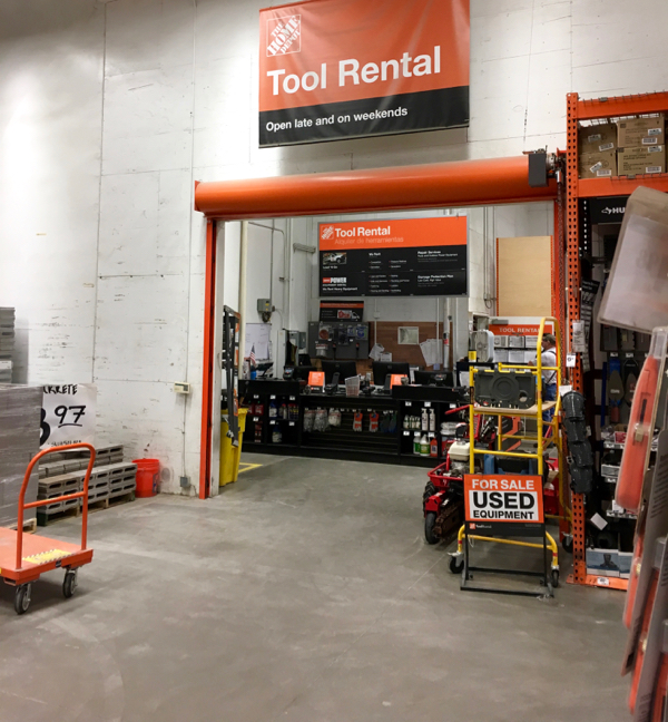 tool rental center