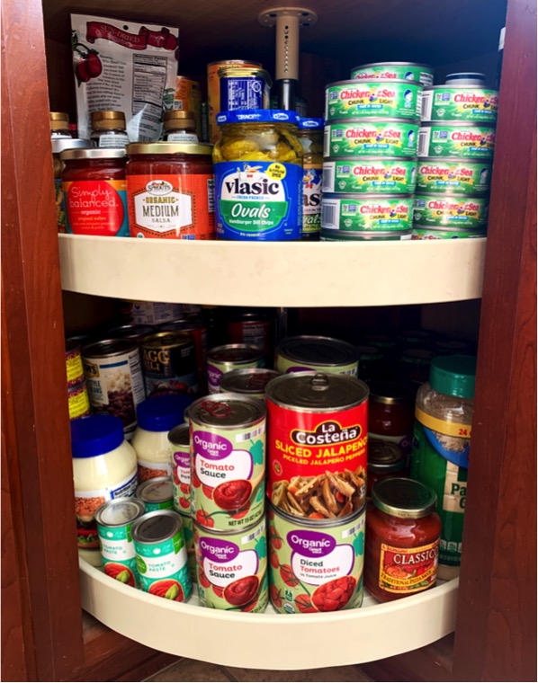 Kitchen Organization Tips Get a Lazy Susan