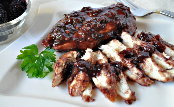 Easy Blackberry Jam Chicken Recipe