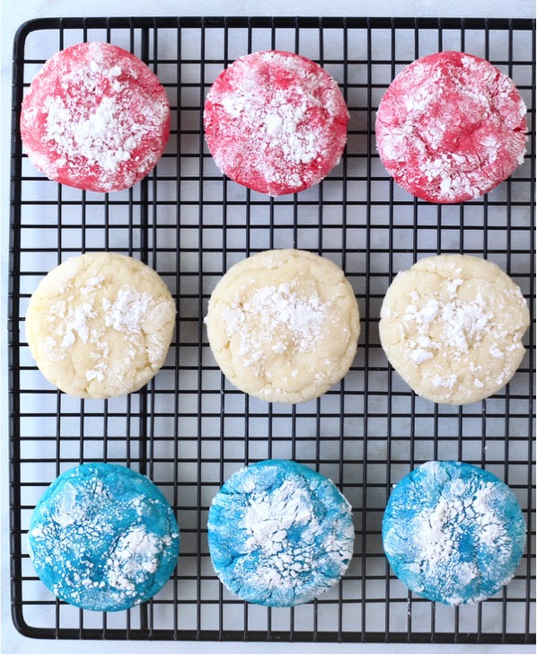 Tasty Red White and Blue Cookies