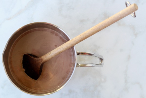 Easy Stovetop Eggnog Hot Chocolate
