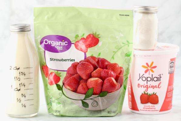 Easy Strawberry Smoothie Healthy Recipe